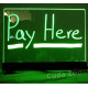 Affordable LED TY912 Clear Writable Illuminated LED Board, 9 x 12